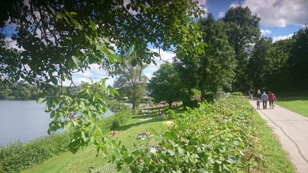 Ferienwohnung Welcome Mit Seeblick Schalkenmehren Luaran gambar